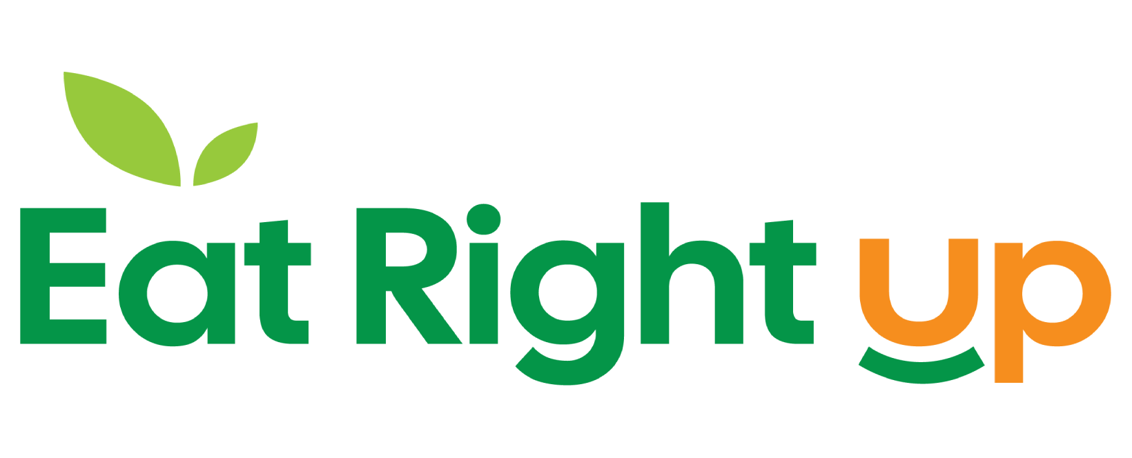 Eat Right Up Text